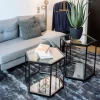 KARE Design Bijzettafel Comb Zwart 55cm Cheap