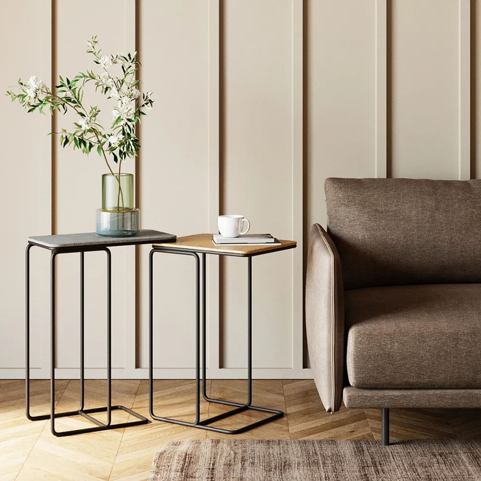 KARE Design Bijzettafel Diego (Set Van 2) Discount