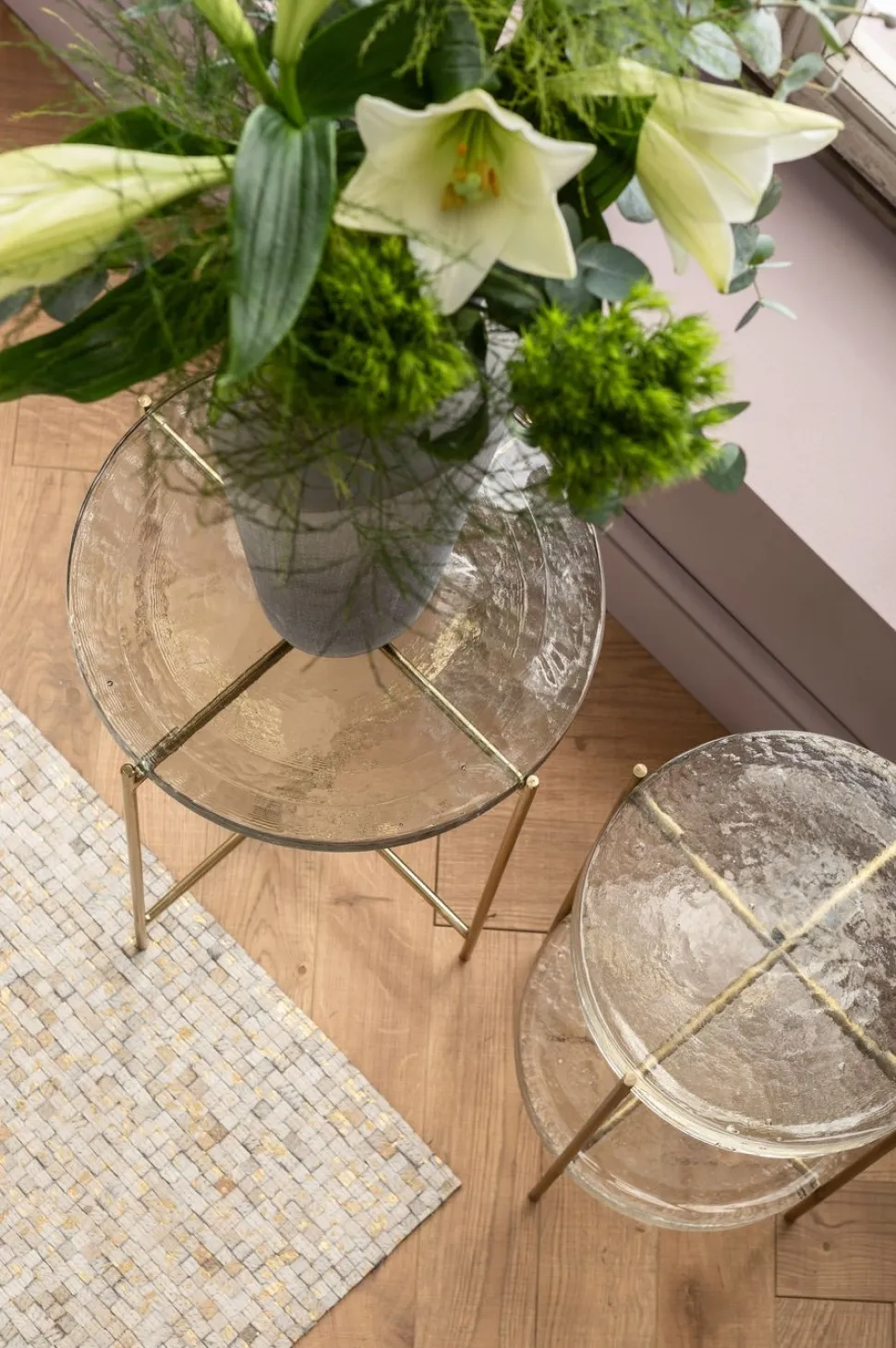 KARE Design Bijzettafel Ice Ø40 Discount