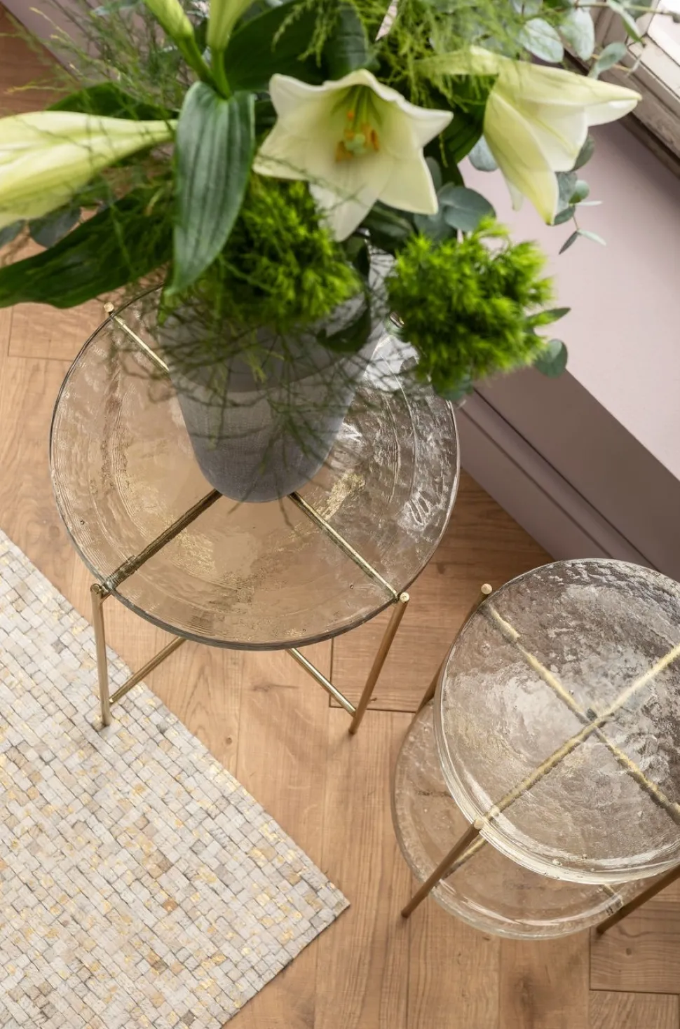 KARE Design Bijzettafel Ice Double Ø30 Best
