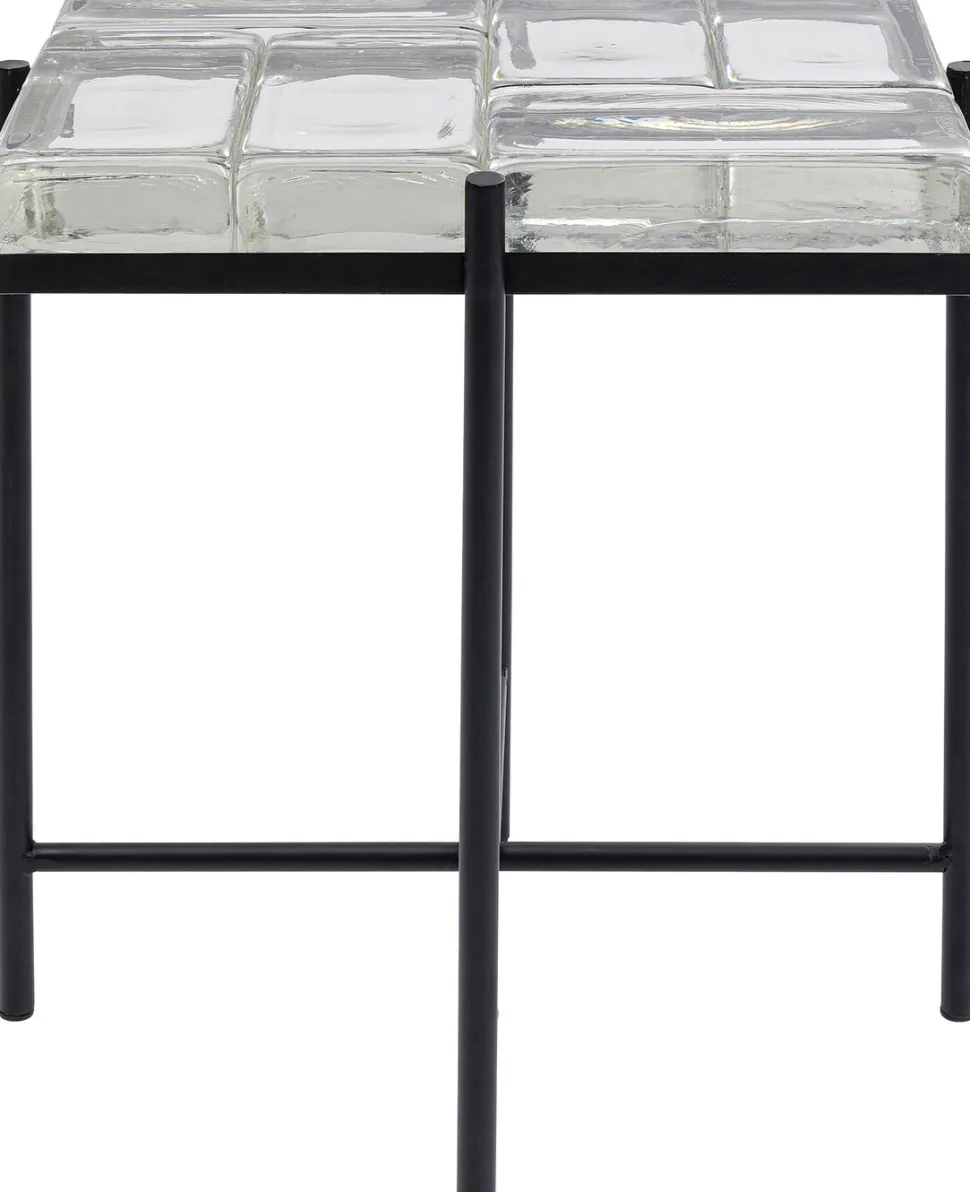 KARE Design Bijzettafel Iceline Black 43x33cm Outlet
