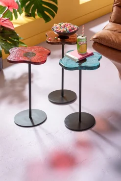 KARE Design Bijzettafel Lava Red 30cm Cheap