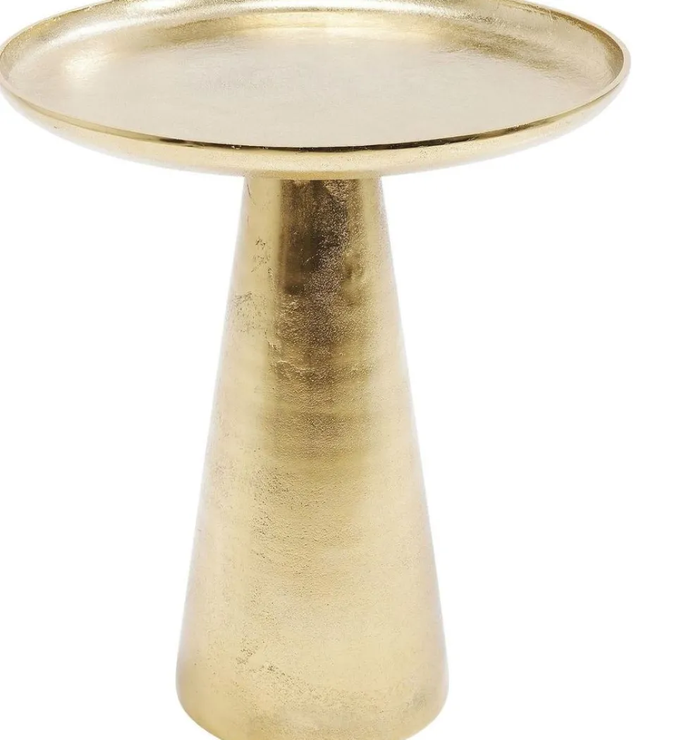 KARE Design Bijzettafel Plateau Uno Messing Ø45cm Best