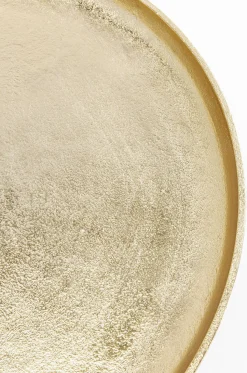 KARE Design Bijzettafel Plateau Uno Messing Ø45cm Best