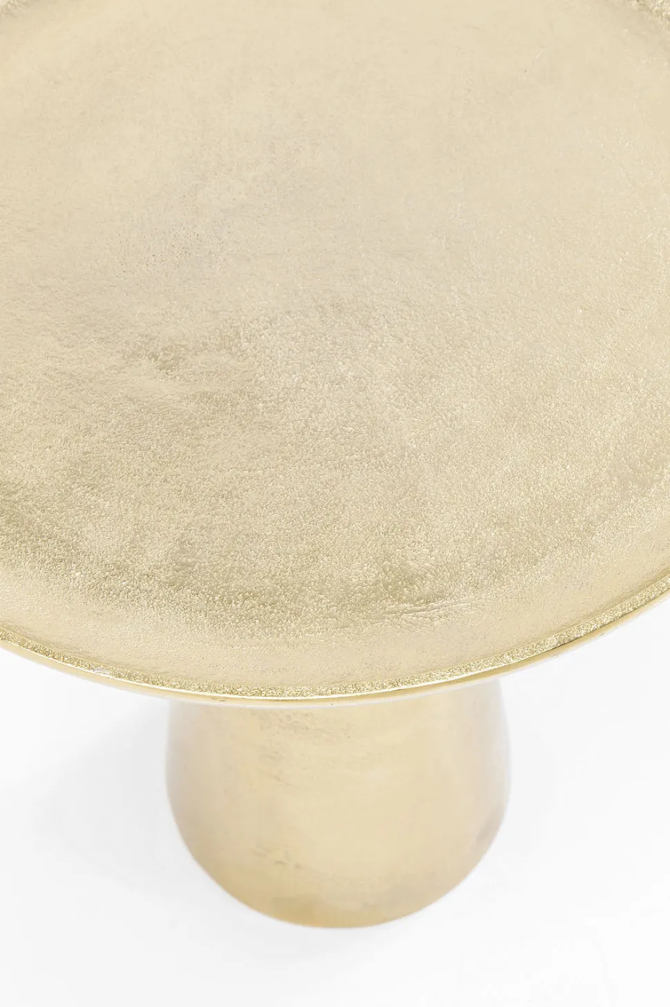 KARE Design Bijzettafel Plateau Uno Messing Ø45cm Best