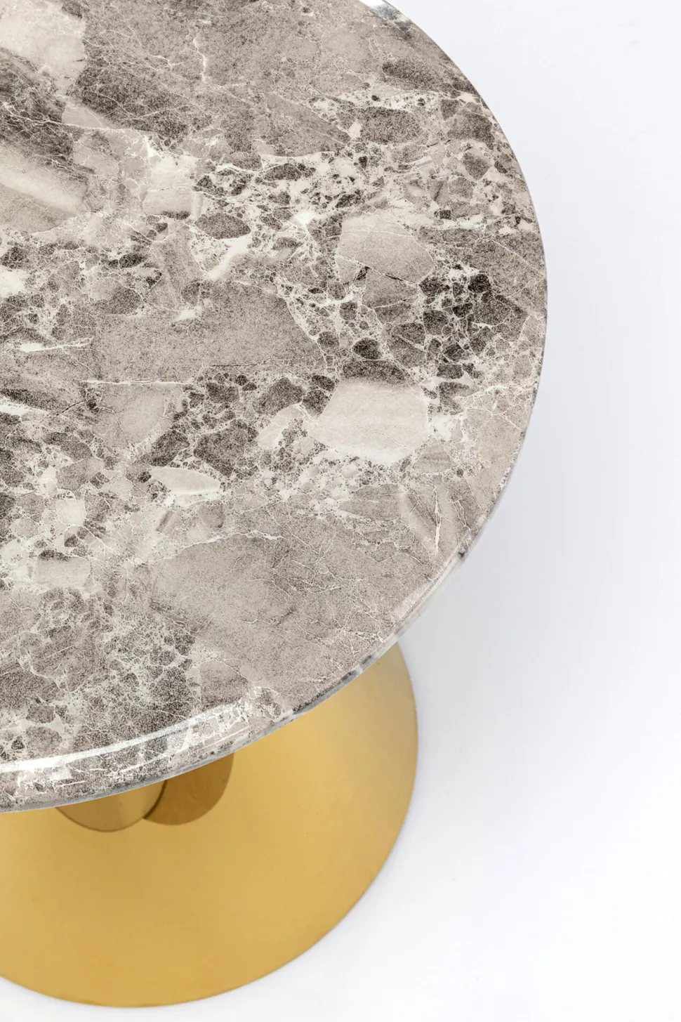 KARE Design Bijzettafel Rita Gold 50cm Cheap
