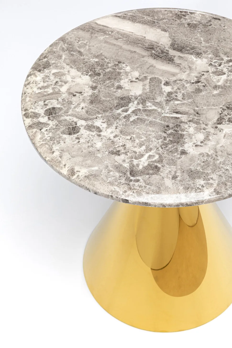 KARE Design Bijzettafel Rita Gold 50cm Cheap