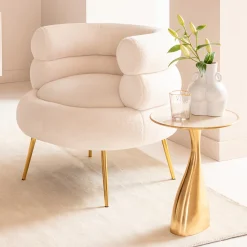 KARE Design Bijzettafel Spacey Gold Ø36cm Best