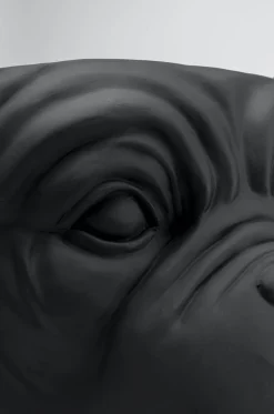 KARE Design Bloempot Bulldog Zwart New