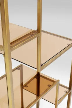 KARE Design Boekenkast Loft Goud 195x60cm Hot