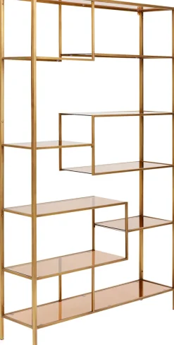 KARE Design Boekenkast Loft Goud 195x115cm Cheap