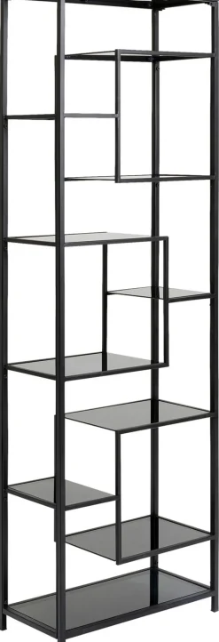 KARE Design Boekenkast Loft Zwart 195x60cm Best Sale