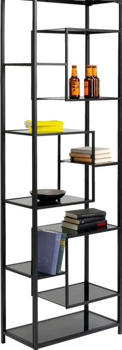 KARE Design Boekenkast Loft Zwart 195x60cm Best Sale