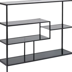 KARE Design Boekenkast Loft Zwart 100x115cm Best