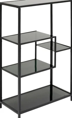 KARE Design Boekenkast Loft Zwart 100x60cm Store