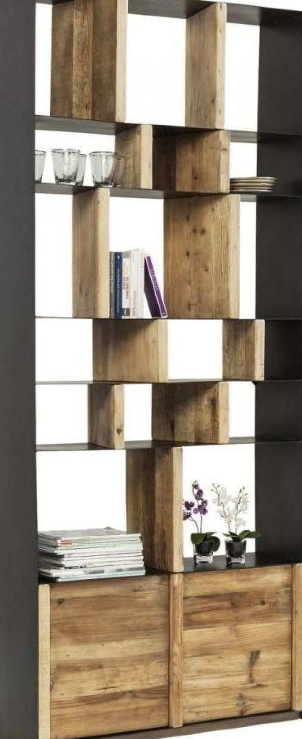 KARE Design Boekenkast Storm Met 2 Deuren Store