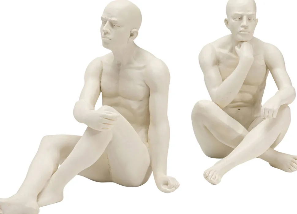 KARE Design Boekensteun Meditating Man (Set Van 2) Hot