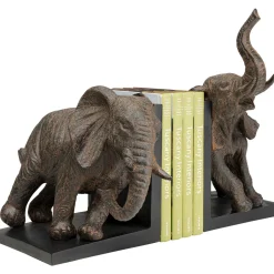 KARE Design Boekensteun Olifanten 25cm (2-delig) Clearance