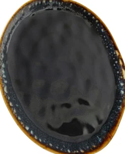 KARE Design Bord Lio Dark Blue 26cm Clearance