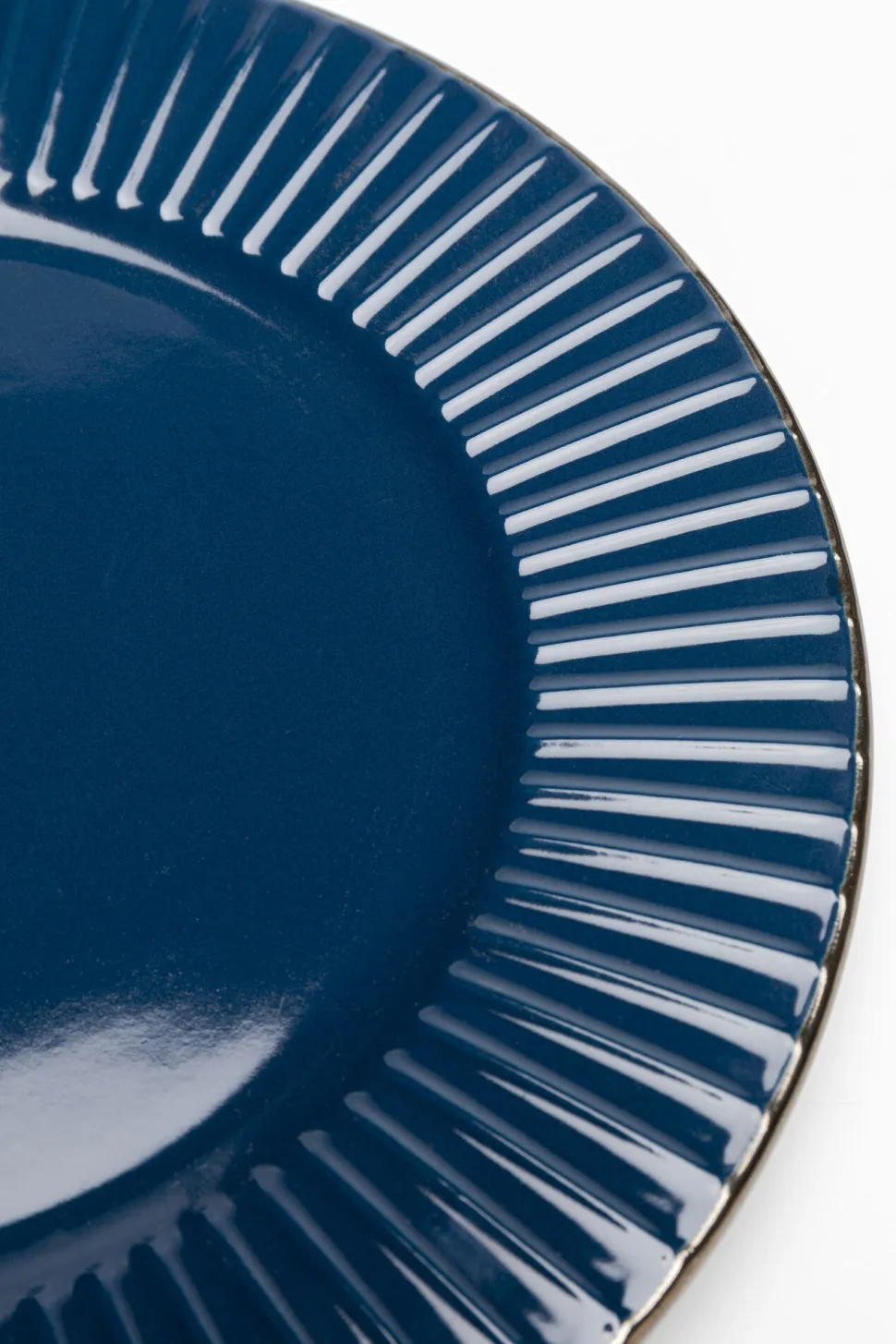 KARE Design Bord Muse Blue Ø27cm Store