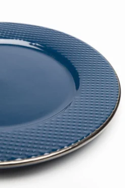 KARE Design Bord Muse Blue Ø27cm Store