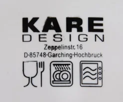 KARE Design Bord Mustique Rim Ø21cm New