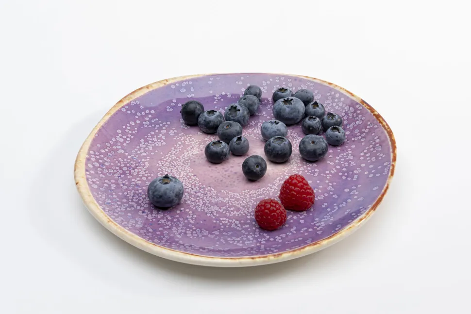 KARE Design Bord Shirley Violet Ø21cm Cheap