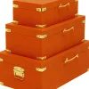 KARE Design Box Noah Orange Set Van 3 New
