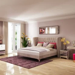 KARE Design Boxspringbed Benito Moon Cream 160x200cm Best Sale