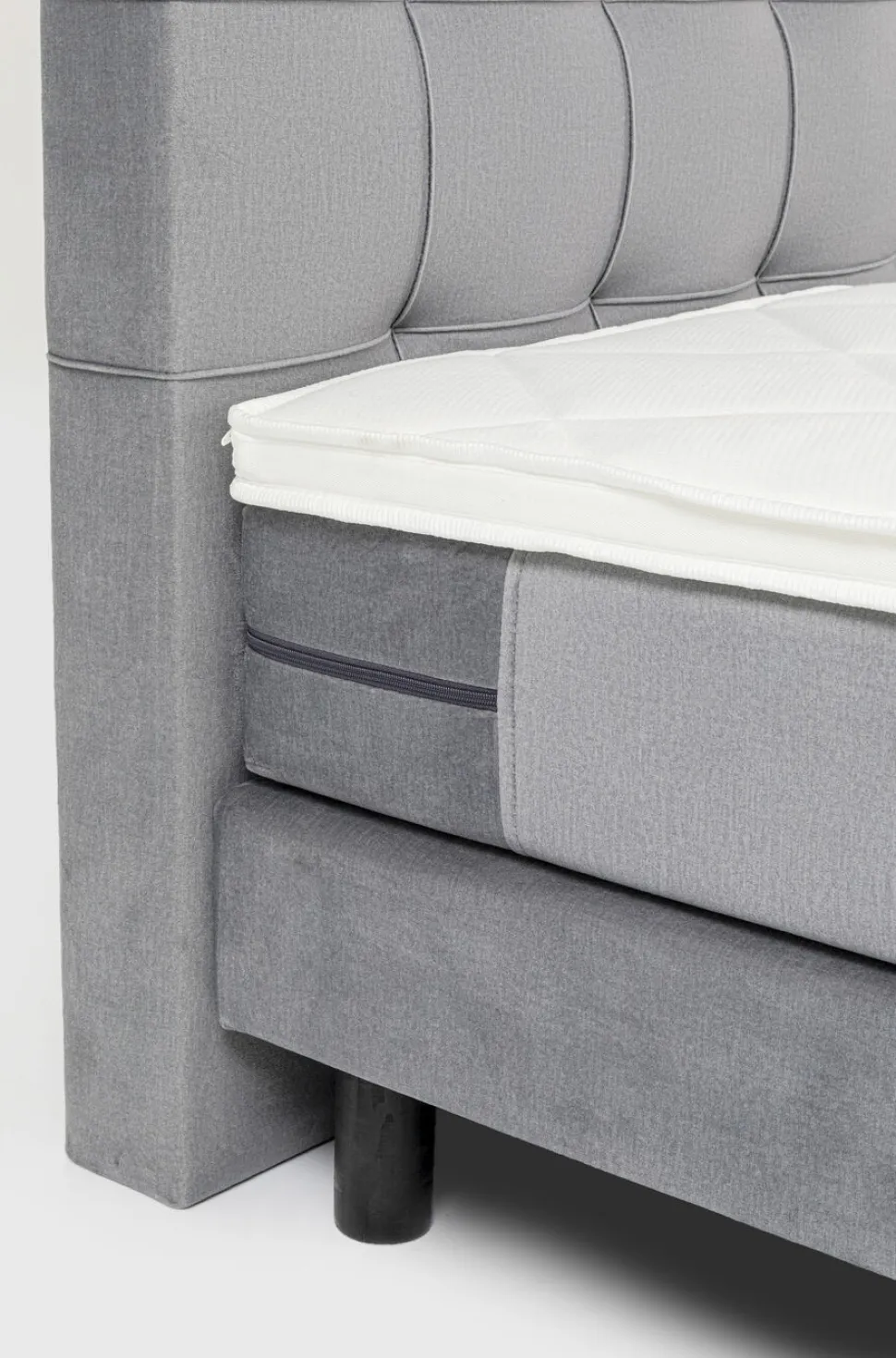 KARE Design Boxspringbed Benito Star Grey 180x200cm Outlet