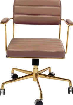 KARE Design Bureaustoel Dottore Bruin Sale