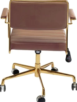 KARE Design Bureaustoel Dottore Bruin Sale