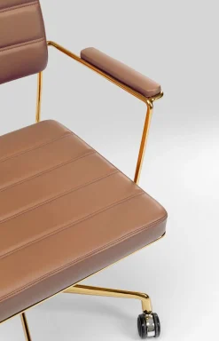 KARE Design Bureaustoel Dottore Bruin Sale