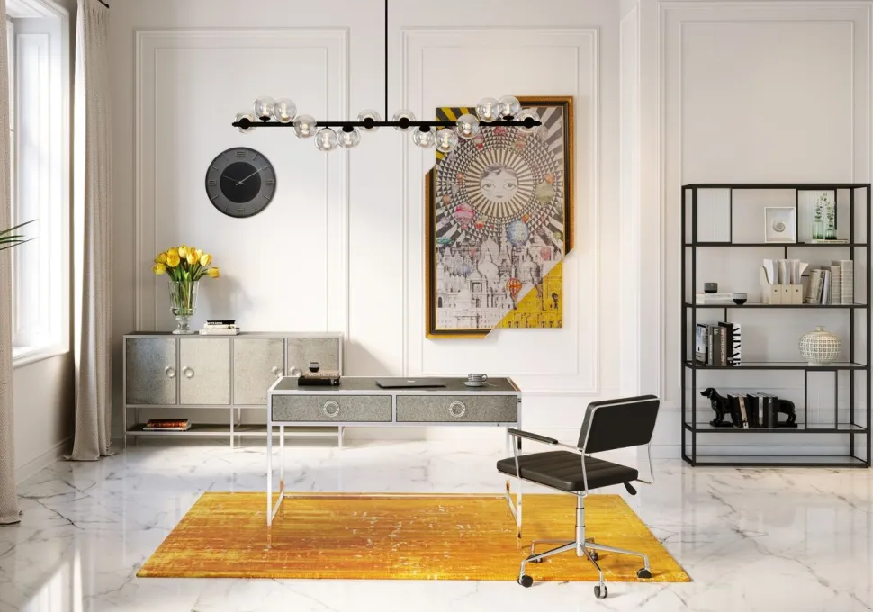 KARE Design Bureaustoel Dottore Zwart Fashion