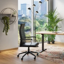 KARE Design Bureaustoel Labora Hoog Zwart Online