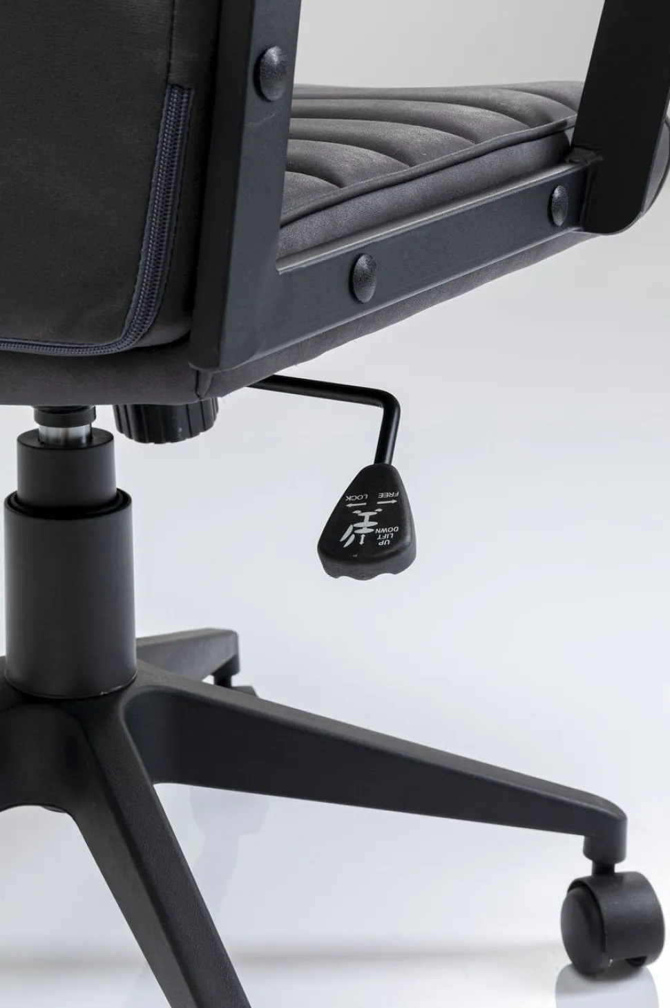 KARE Design Bureaustoel Labora Hoog Zwart Online