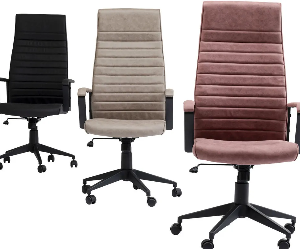 KARE Design Bureaustoel Labora Hoog Zwart Online