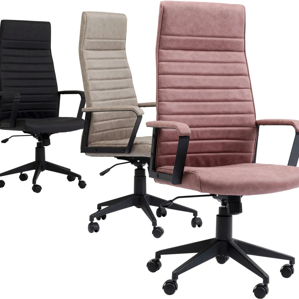 KARE Design Bureaustoel Labora Hoog Zwart Online