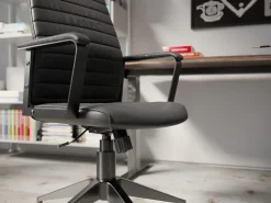 KARE Design Bureaustoel Labora Hoog Zwart Online
