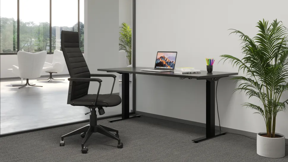 KARE Design Bureaustoel Labora Hoog Zwart Online