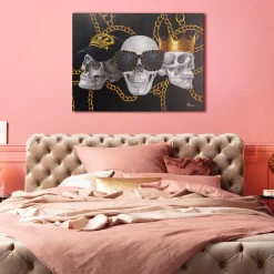 KARE Design Canvas Skull Gang 90x120cm Best