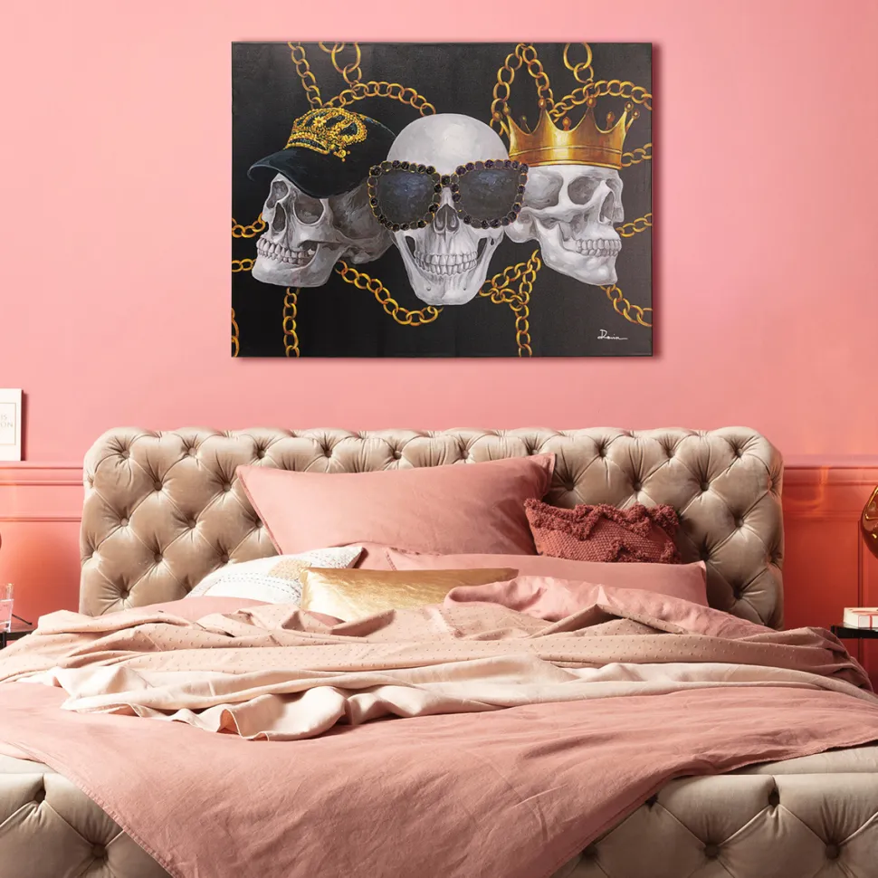 KARE Design Canvas Skull Gang 90x120cm Best