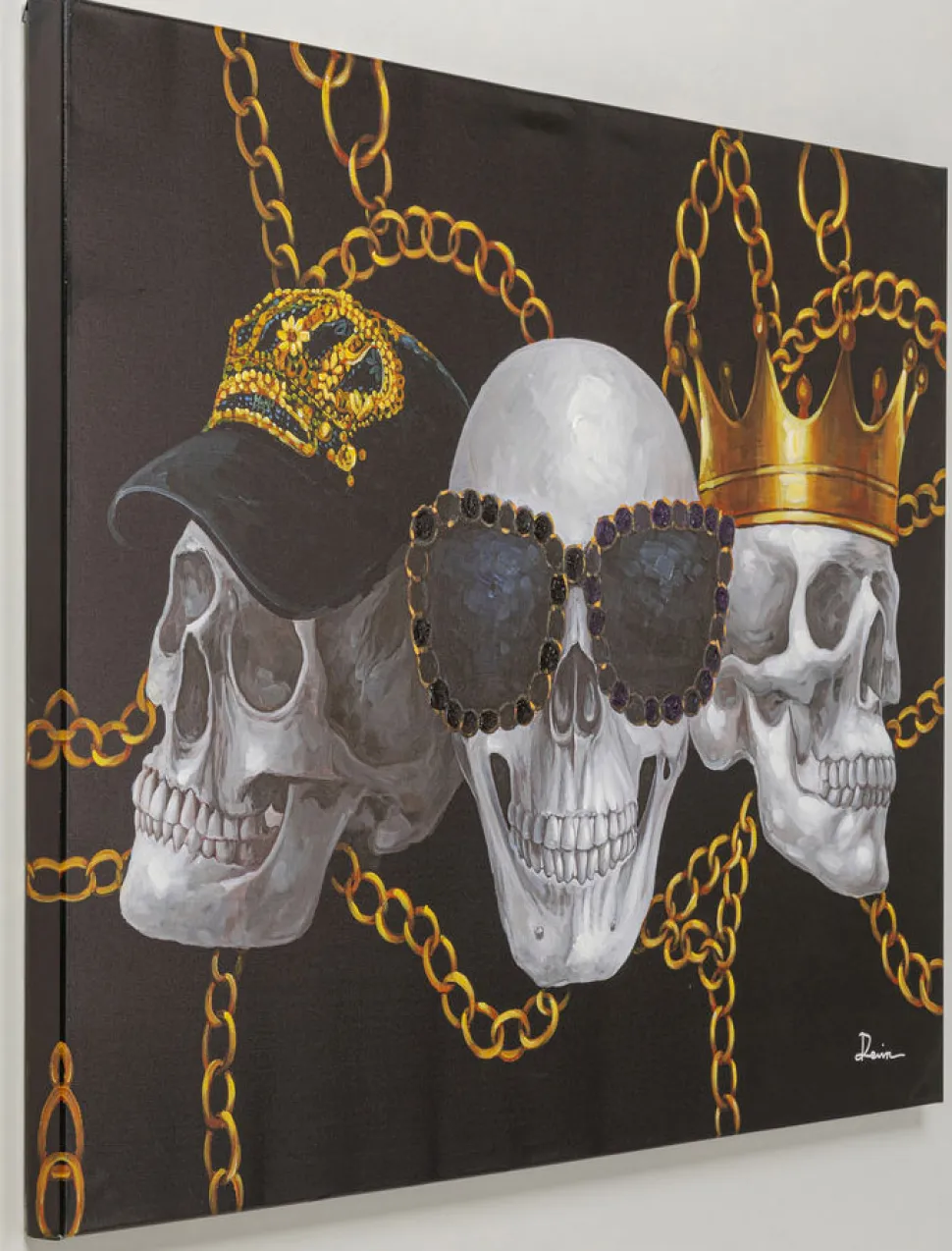KARE Design Canvas Skull Gang 90x120cm Best