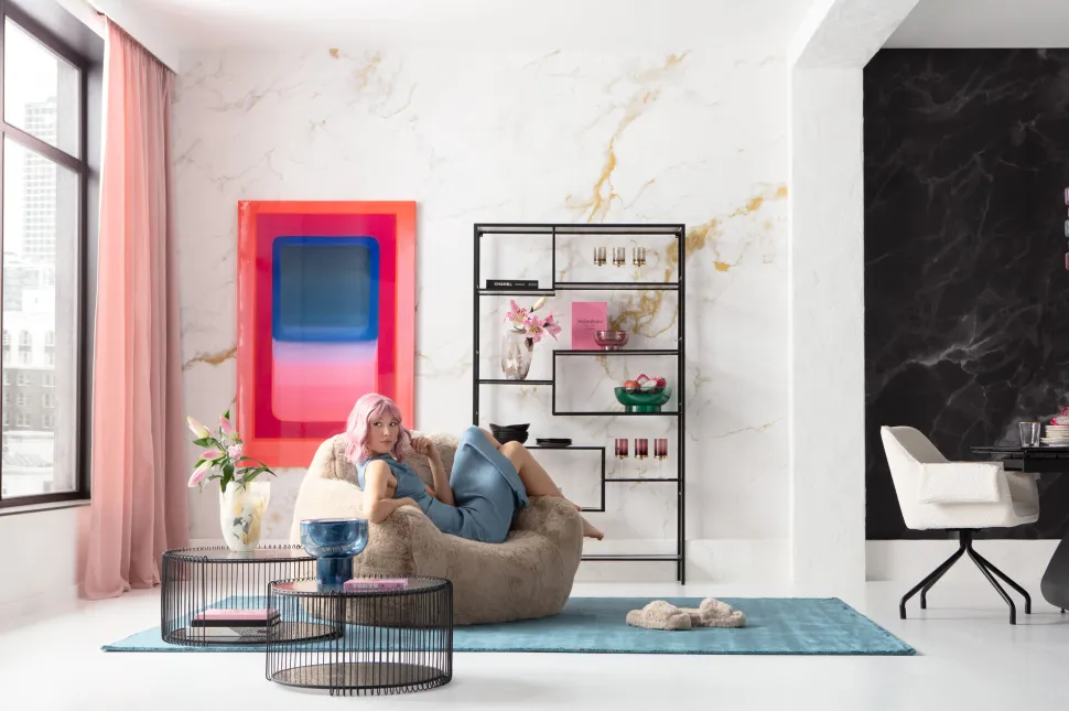 KARE Design Canvas Tendency Pink 150x100cm Discount