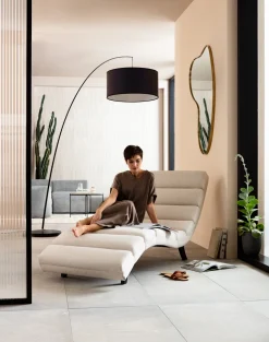 KARE Design Chaise Longue Balou Creme 190cm Shop