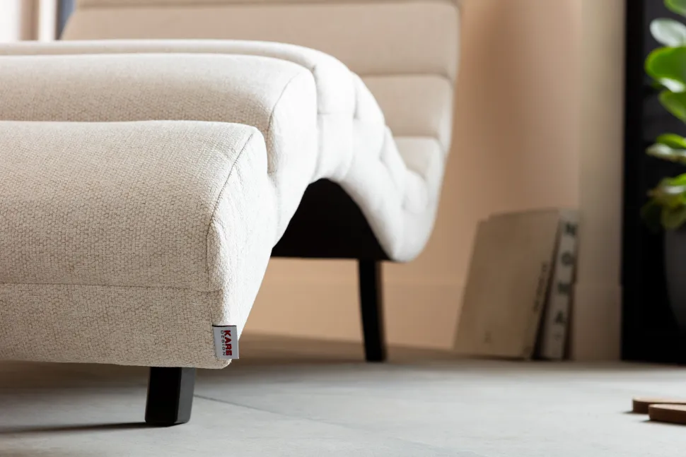 KARE Design Chaise Longue Balou Creme 190cm Shop
