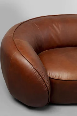 KARE Design Chaise Longue Wonder Leather Brown 252cm Outlet