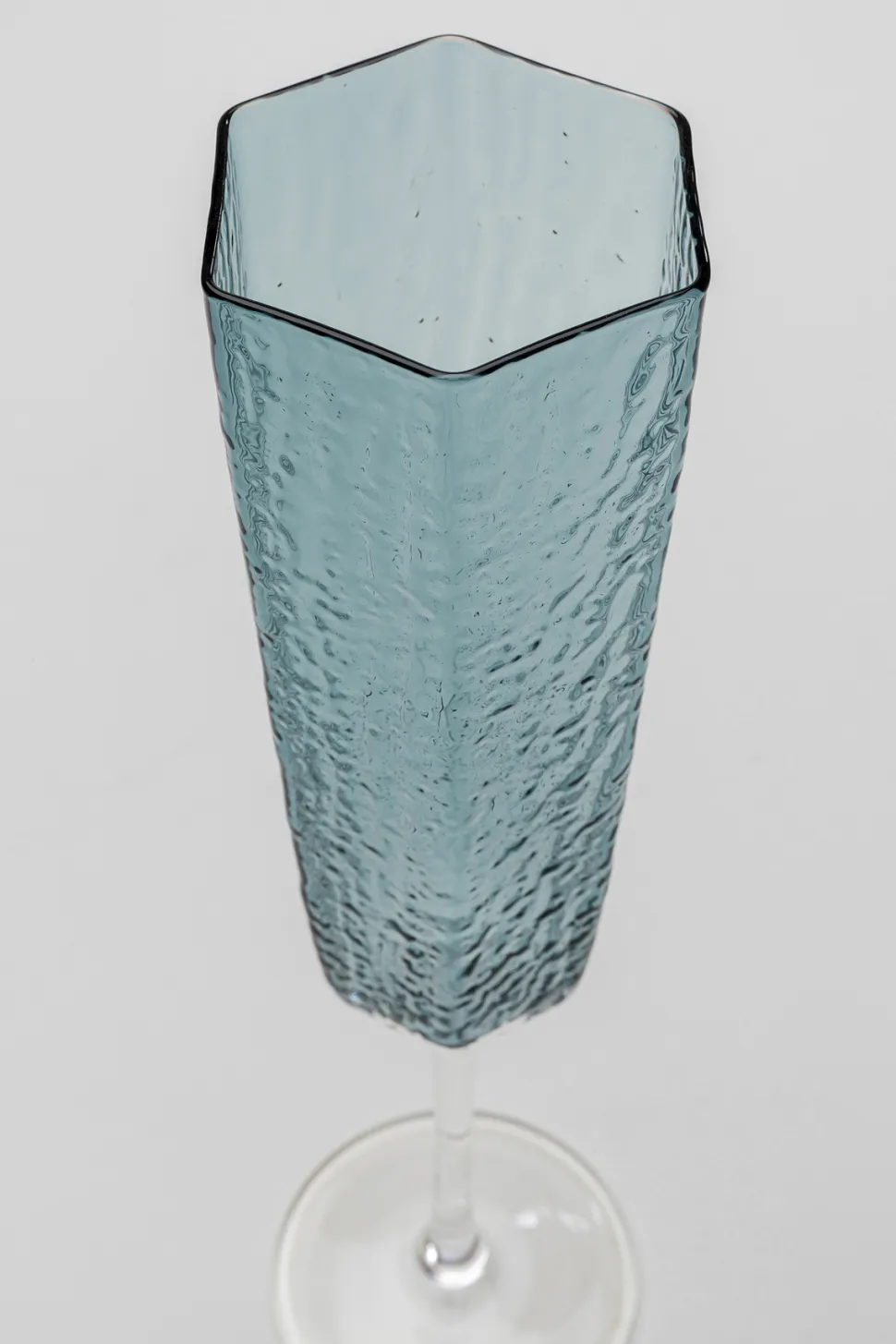 KARE Design Champagneglas Cascata Blue Best