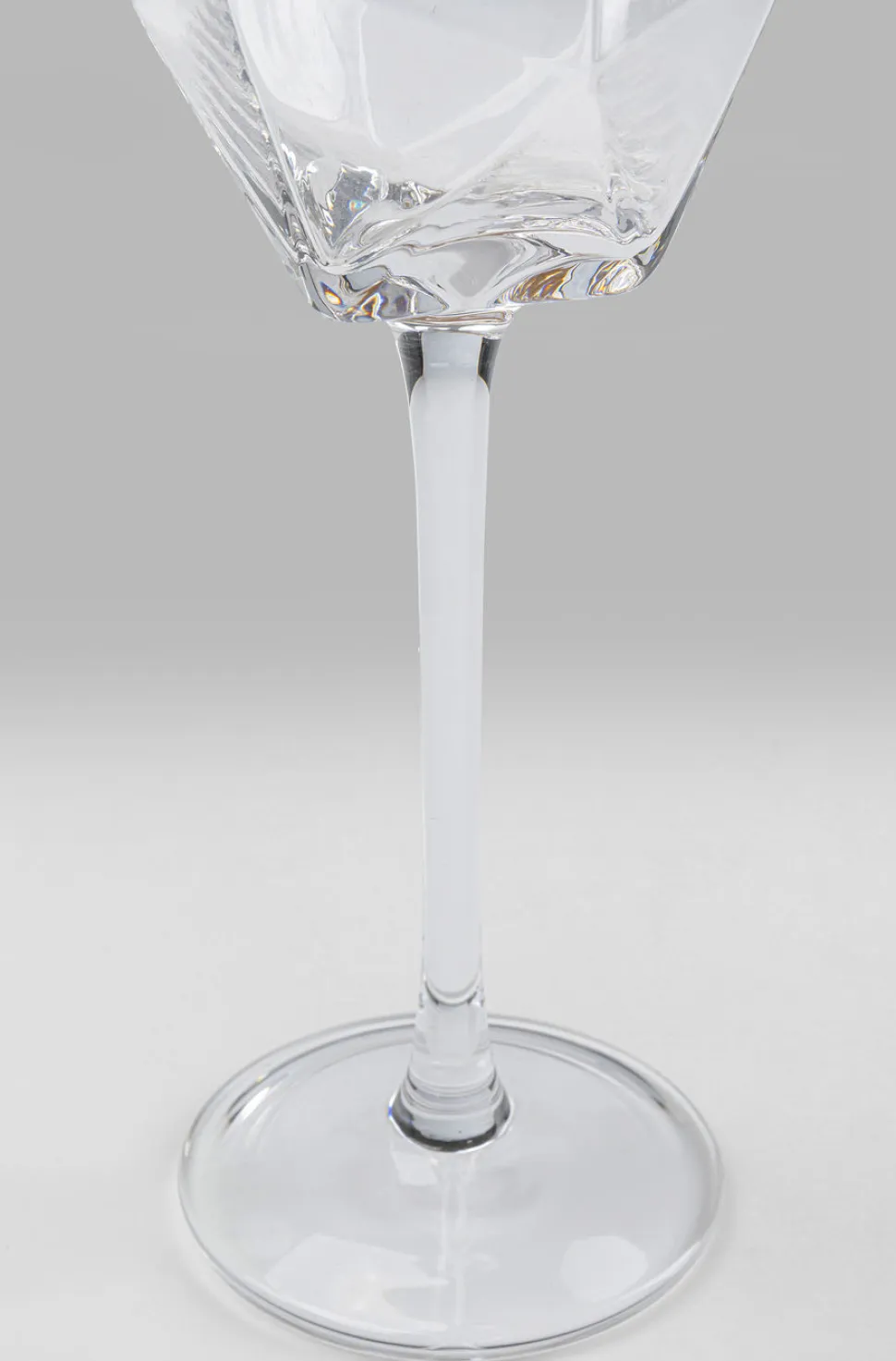 KARE Design Champagneglas Diamond Gouden Rand Fashion