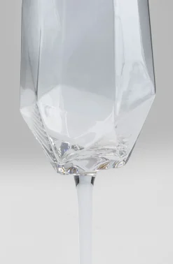 KARE Design Champagneglas Diamond Gouden Rand Fashion